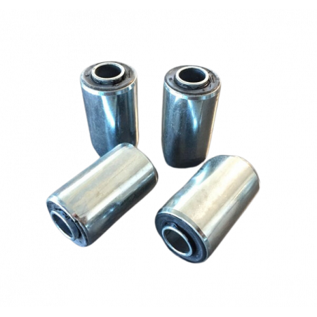 47969 LOT DE 4 SILENTBLOCS DE LAME DE RESSORT ARRIERE  MASERATI 3500/Mistral
