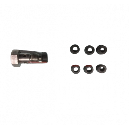 GN 47207 LOT DE 6 JOINT DE RACCORD  DE TUBULURE DE CARBURANT MASERATI 3500 GT/Mistral