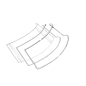 ECPJPBMEX  Joint de pare brise Maserati Mexico