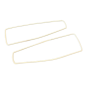 107BL58643 Paire de joints de feux arriere Maserati Mexico 107BL58643 Paire de joints de feux arriere Maserati Mexico