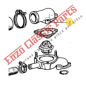 4147120 couvercle de thermostat Ferrari 206 Dino