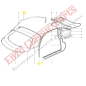 20168407G Joint de porte Gauche Ferrari 206/246 GT Dino