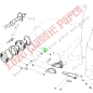 20-50-02 Joints d'embase de phares Ferrari 206/246 GT Dino