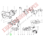 20280707 Joint Gauche de Feu de position avant Ferrari 206/246 GT Dino