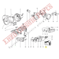 20141300 Joint de feu de recul Ferrari 206/246 GT Dino