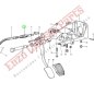100858 Soufflet de cable d'embrayage Ferrari 206/246 GT Dino