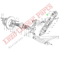 103263 Protection d'amortisseur avant Ferrari 206/246 GT Dino