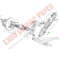 103264 Spaceur d'amortisseur  Ferrari 206/246 GT Dino