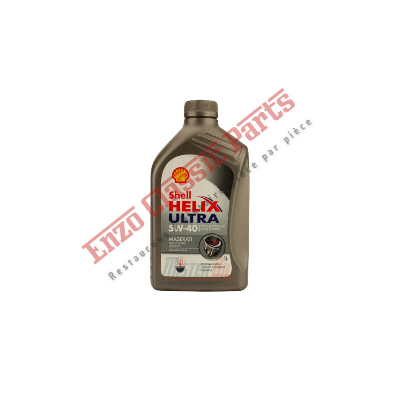 Shell Helix Ultra Maserati 5W40 1 LITRE  ACEA A3/B4 • API SN • MASERATI