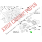 571362600 Joint d'huile Maserati 3200/Biturbo/Ghibli/QuattroporteIV/Shamal