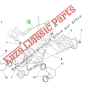 479362001 collecteur d'échappement gauche Maserati 3200 gt