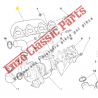 479362002 collecteur d'échappement droit Maserati 3200 gt
