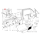 Ferrari 208 246 288 308 328 512 BB Bouton de verrouillage de porte lot de 2 noir 20170403