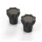 Ferrari 208 288 308 328 512 BB Levier de réglage latéral de siège lot de 2 noir 60147600