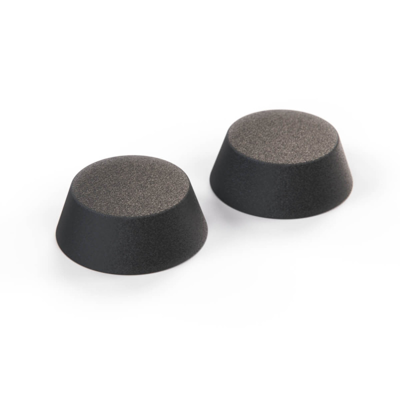 Ferrari 208 288 308 328 512 400 412 Caches de boulon de fixation basse de ceinture lot de 2 noir