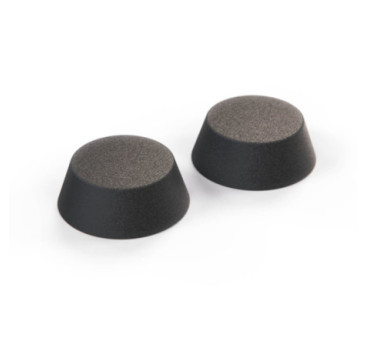Ferrari 208 288 308 328 512 400 412 Caches de boulon de fixation basse de ceinture lot de 2 noir