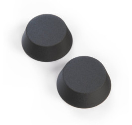 Ferrari 208 288 308 328 512 400 412 Caches de boulon de fixation basse de ceinture lot de 2 noir