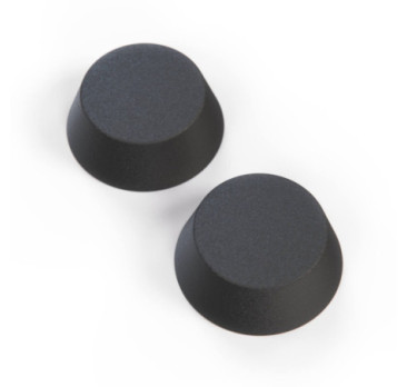 Ferrari 208 288 308 328 512 400 412 Caches de boulon de fixation basse de ceinture lot de 2 noir