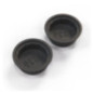 Ferrari 208 288 308 328 512 400 412 Caches de boulon de fixation basse de ceinture lot de 2 noir