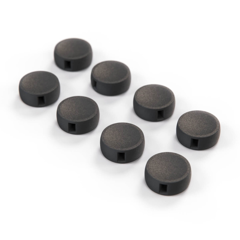 Ferrari 246 288 308 512 BB Bouton d'interrupteur noir lot de 8 50017201