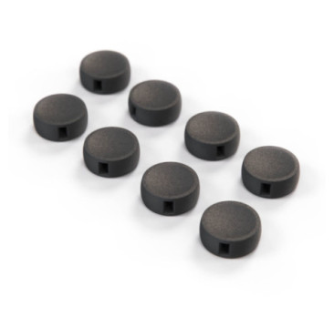Ferrari 246 288 308 512 BB Bouton d'interrupteur noir lot de 8 50017201