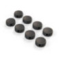 Ferrari 246 288 308 512 BB Bouton d'interrupteur noir lot de 8 50017201