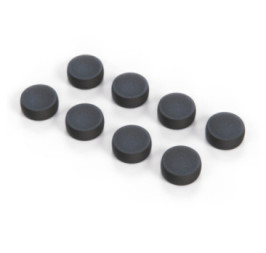 Ferrari 246 288 308 512 BB Bouton d'interrupteur noir lot de 8 50017201