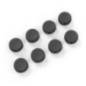 Ferrari 246 288 308 512 BB Bouton d'interrupteur noir lot de 8 50017201