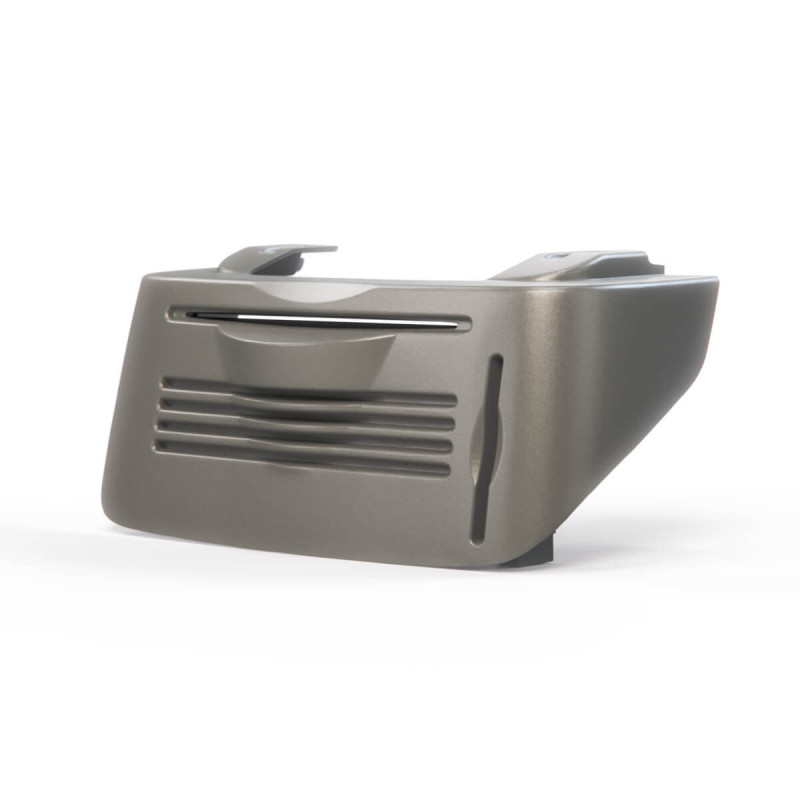 Maserati 4200GT Façade de console centrale NIT / CD toutes couleurs 66191800 / 66733700 / 67400626 / 67400627 - gris argent