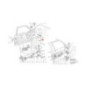 Maserati Biturbo Ghibli Shamal Butée de porte lot de 2 314520140