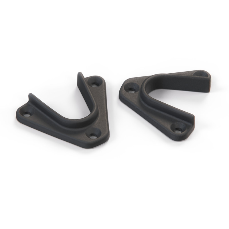 Maserati Biturbo Ghibli Shamal Moulure inférieure de bas de porte lot de 2 noir 314520405