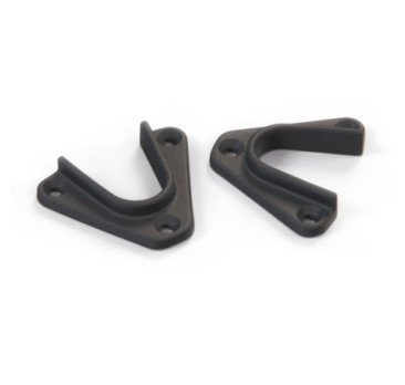 Maserati Biturbo Ghibli Shamal Moulure inférieure de bas de porte lot de 2 noir 314520405