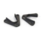 Maserati Biturbo Ghibli Shamal Moulure inférieure de bas de porte lot de 2 noir 314520405