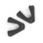 Maserati Biturbo Ghibli Shamal Moulure inférieure de bas de porte lot de 2 noir 314520405