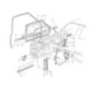 Maserati Biturbo Ghibli Shamal Moulure inférieure de bas de porte lot de 2 noir 314520405