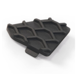 Maserati Levante GTS Trofeo Cache de crochet de pare-chocs avant noir 670137948
