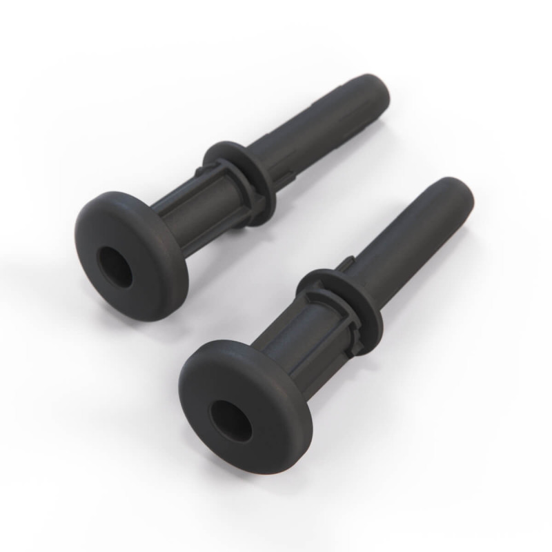 Maserati Quattroporte M139 Support de fixation d'appuie-tête 4 coloris lot de 2 L0334018 981313600 L0334019 981313700 - noir