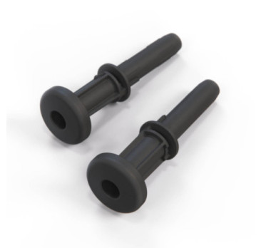 Maserati Quattroporte M139 Support de fixation d'appuie-tête 4 coloris lot de 2 L0334018 981313600 L0334019 981313700 - noir