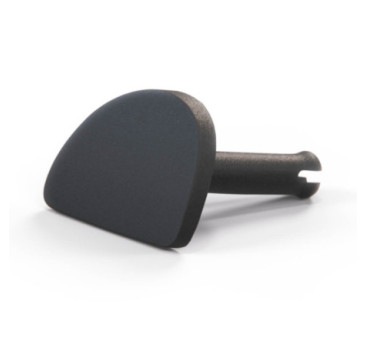 Maserati Quattroporte V Cache de crochet de remorquage de pare-chocs avant noir 67316700