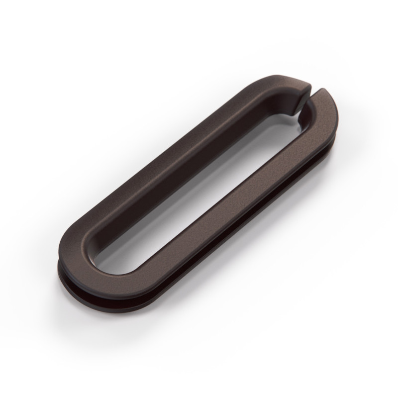 Maserati Biturbo Enjoliveur de ceinture de sécurité gauche ou droit brun foncé 318353457 - droit