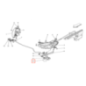 Maserati Ghibli Cache de gicleur de lave-phare avant gauche ou droit apprêté 673001810 / 673001809 - gauche
