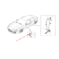 Maserati Ghibli / Quattroporte M156 Boucle de ceinture de sécurité noir 670016905/ 670016904 avant gauche ou droit - gauche