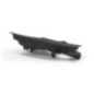 Maserati GranTurismo M145 Support de poignée intérieure de porte avant gauche ou droit noir 981603100 / 981603000 - droit