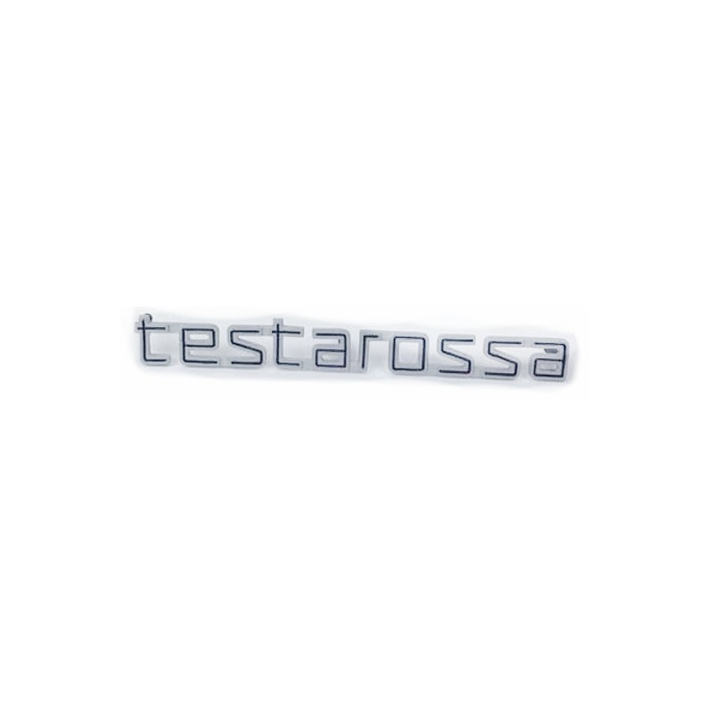 Ferrari Testarossa Logo de coffre - Finition complète (prête à poser)