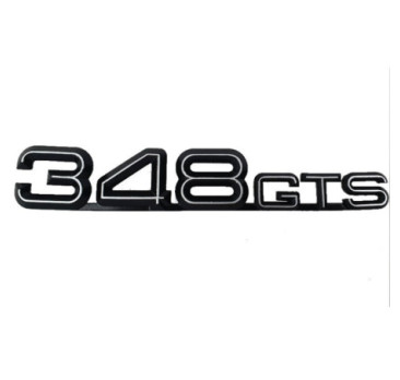 Ferrari 348 GTS Logo de coffre - Finition complète (prête à poser)
