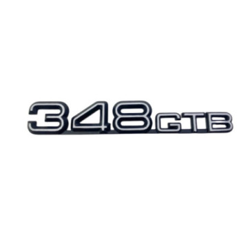 Ferrari 348 GTB Logo de coffre - Finition complète (prête à poser)