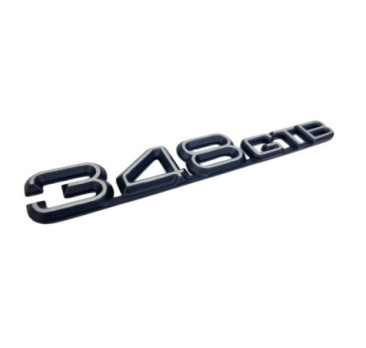 Ferrari 348 GTB Logo de coffre - Finition complète (prête à poser)