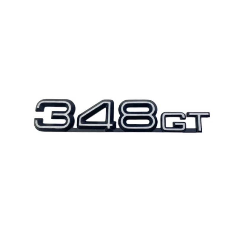 Ferrari 348 GT Competizione Logo de coffre - Finition complète (prête à poser)