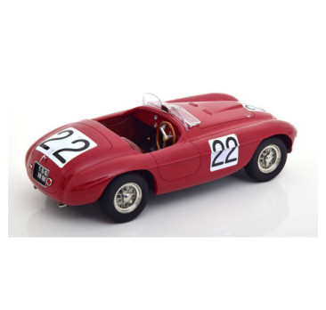Ferrari 166 MM Barchetta vainqueur des 24h du Mans 1949 – rouge foncé – KK Scale 1:18