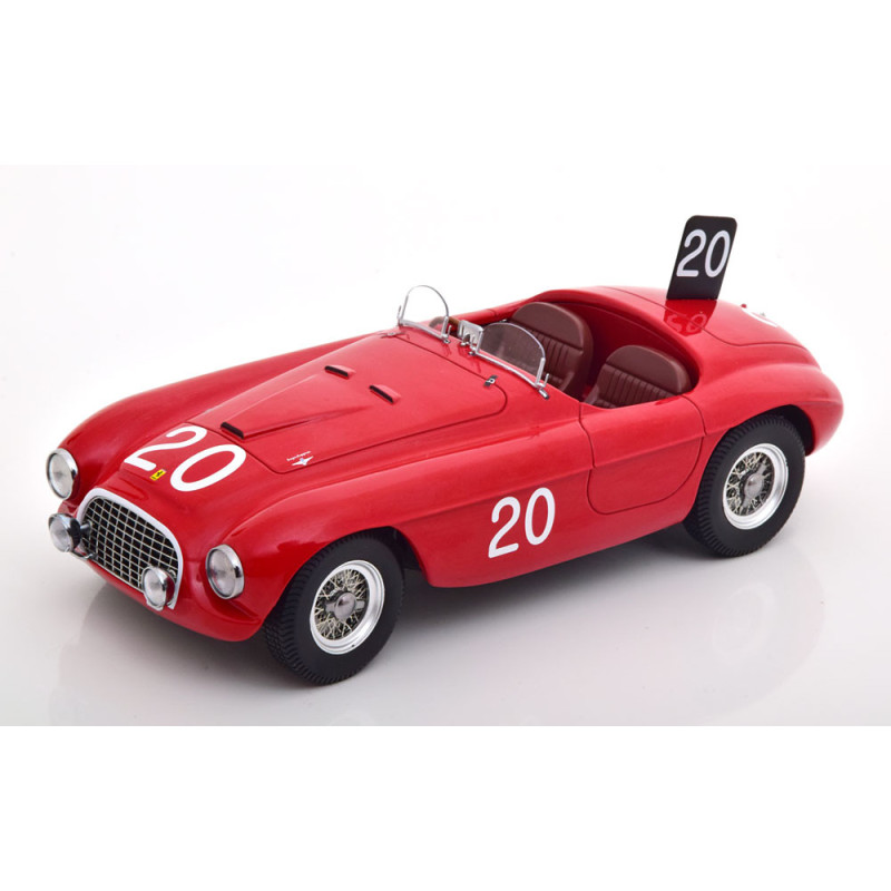 Ferrari 166 MM Barchetta vainqueur des 24h de Spa 1949 – rouge – KK Scale 1:18